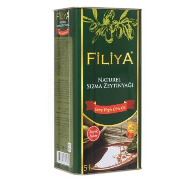 5 Lt Filiya Soğuk Sıkım Natürel Sızma Ayvalık Zeytinyağı