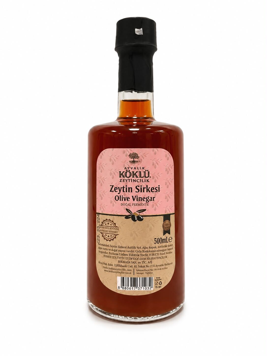 Köklü Zeytin Sirkesi 500 ML