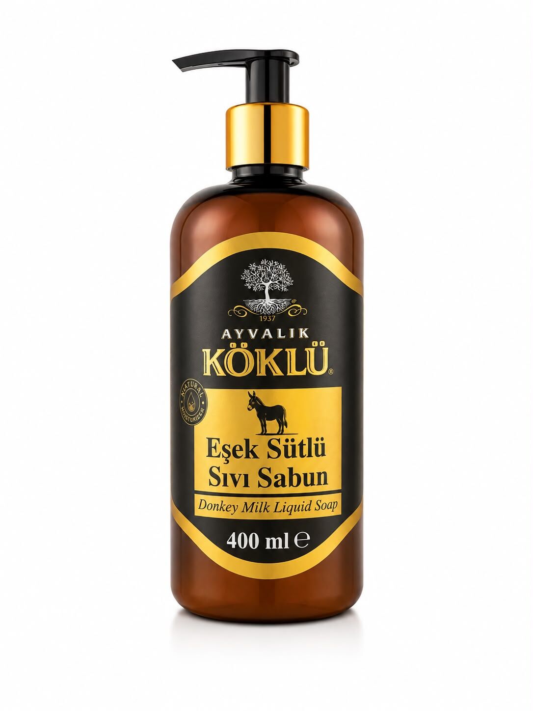 KÖKLÜ EŞEK SÜTLÜ SIVI SABUN 400 ML